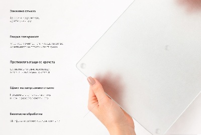 Hexagonal cutting board translucent