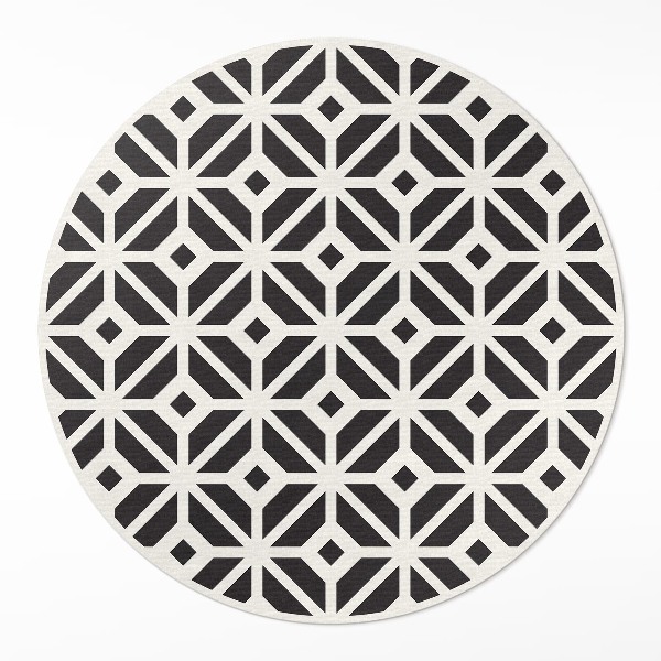Pvc rug Regular tile fashion mosaic