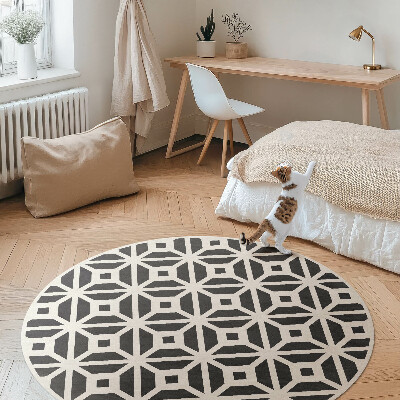 Pvc rug Regular tile fashion mosaic