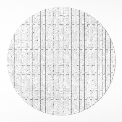 Pvc carpet Light brick elegant mosaic