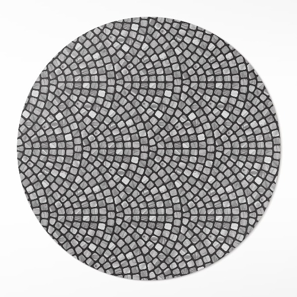 Pvc rug Stone design tiny mosaic