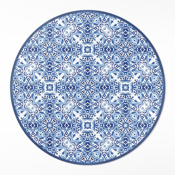 Pvc carpet Portuguese ornamental tiles