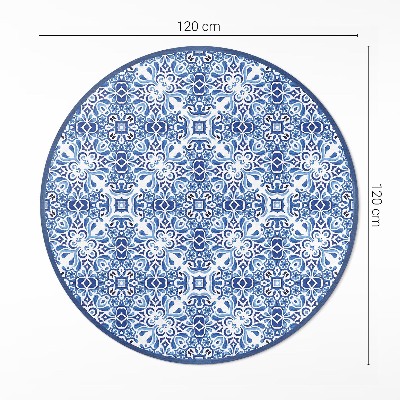 Pvc carpet Portuguese ornamental tiles