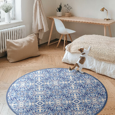 Pvc carpet Portuguese ornamental tiles