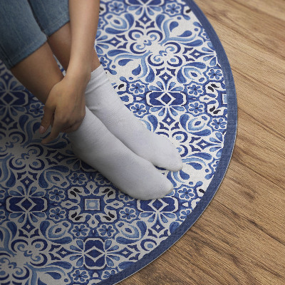 Pvc carpet Portuguese ornamental tiles