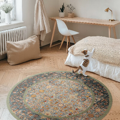 Pvc carpet Vintage plants in Turkish style