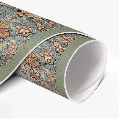 Pvc carpet Vintage plants in Turkish style