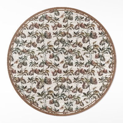 Pvc carpet Fine decorative vintage twigs