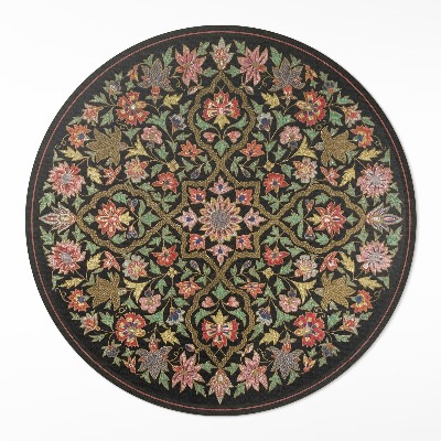 Pvc rug Colorful floral composition