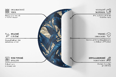 Vinyl rug Universe astrology constellation moon