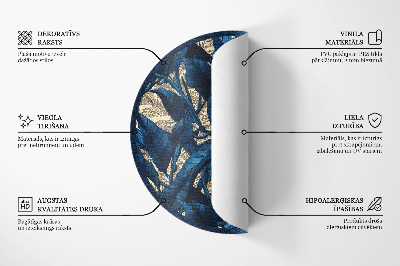Vinyl rug Universe astrology constellation moon