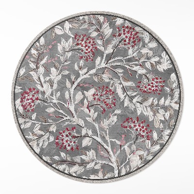 Pvc carpet Delicate painterly plant motif vintage