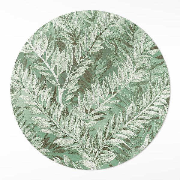 Pvc carpet Lush vegetation boho vintage