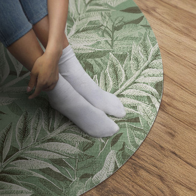 Pvc carpet Lush vegetation boho vintage