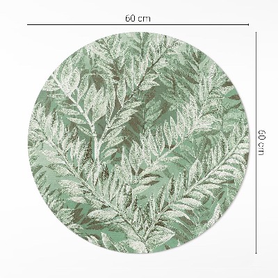 Pvc carpet Lush vegetation boho vintage