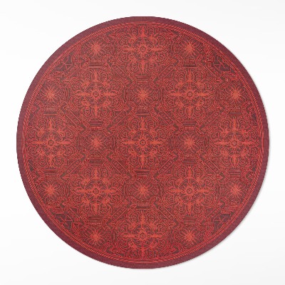 Pvc rug Decorative pattern in vintage Persian style