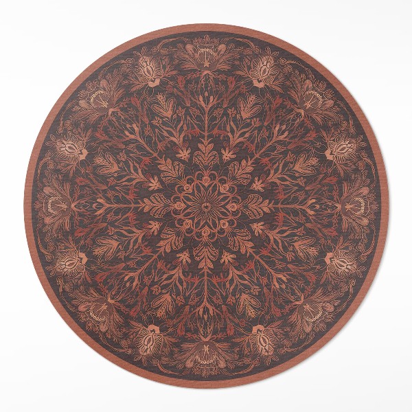 Pvc carpet Decorative vintage geometric pattern