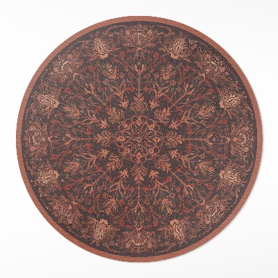 Pvc carpet Decorative vintage geometric pattern
