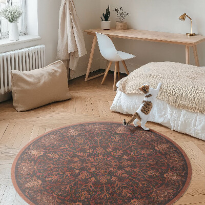 Pvc carpet Decorative vintage geometric pattern