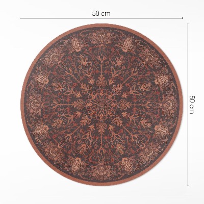 Pvc carpet Decorative vintage geometric pattern