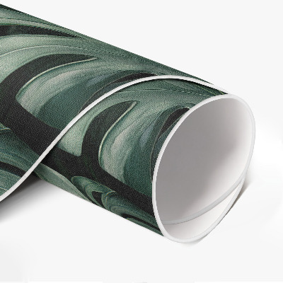 Pvc rug Tropical monstera leaves
