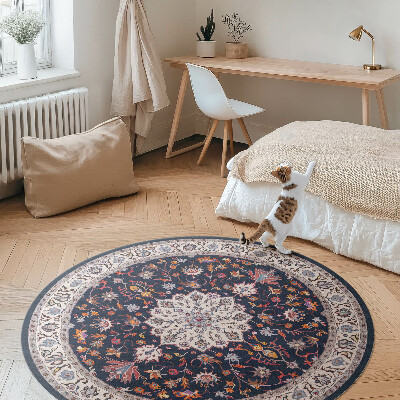 Pvc carpet Vintage decorative pattern in old style