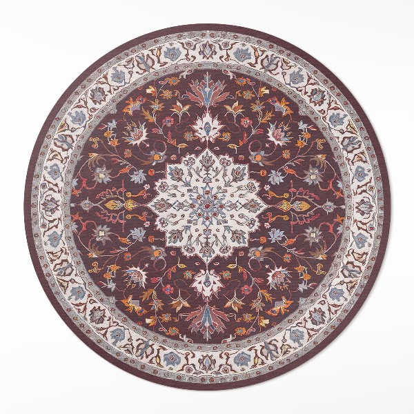 Vinyl rug Old decorative pattern in vintage style
