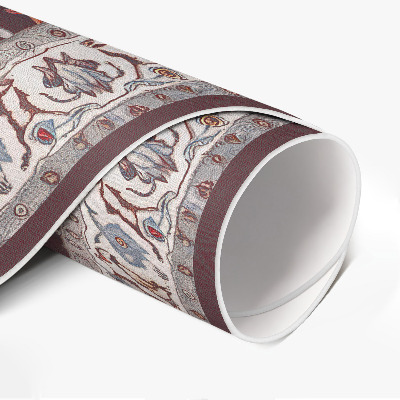 Vinyl rug Old decorative pattern in vintage style