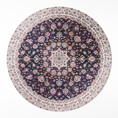 Vinyl floor rug Vintage decorative mandala pattern in old style