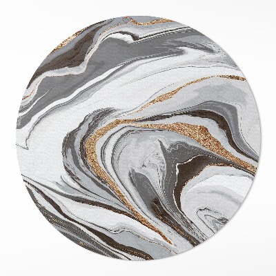 Pvc rug Marble glamour decorative abstraction