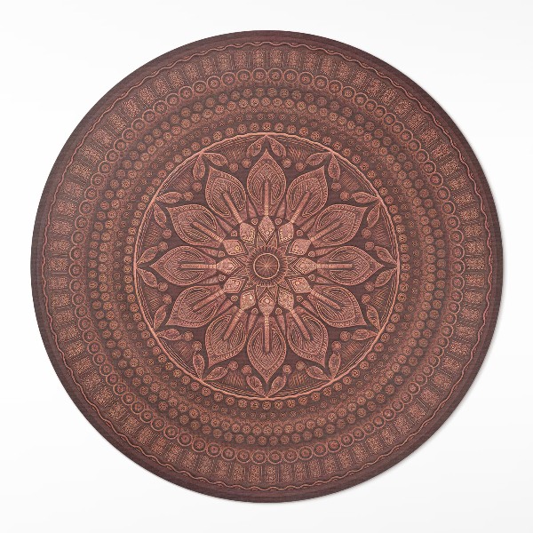 Pvc carpet Oriental mandala decorative pattern boho