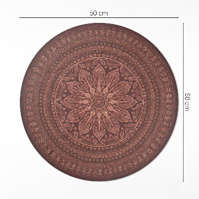 Pvc carpet Oriental mandala decorative pattern boho