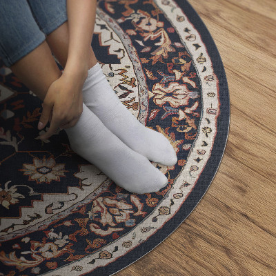 Vinyl rug Vintage decorative pattern in Persian style