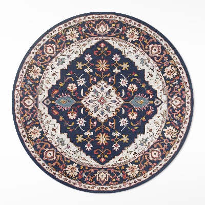Pvc rug Elegant Turkish decorative pattern vintage