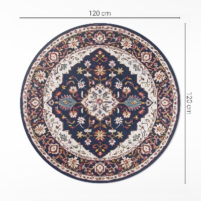 Pvc rug Elegant Turkish decorative pattern vintage