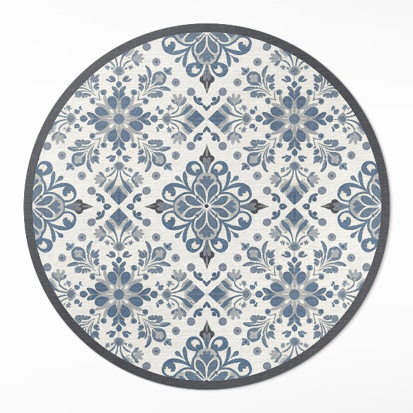 Pvc carpet Decorative ornaments plant motifs vintage