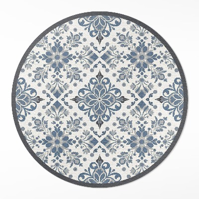 Pvc carpet Decorative ornaments plant motifs vintage