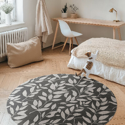 Pvc rug Delicate bright twigs