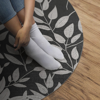 Pvc rug Delicate bright twigs