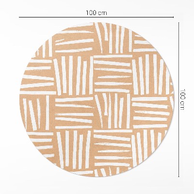 Pvc carpet Minimalist abstract boho pattern