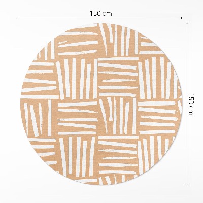 Pvc carpet Minimalist abstract boho pattern