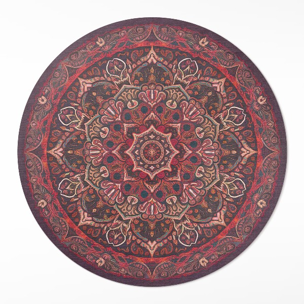 Vinyl rug Decorative mandala in Persian style