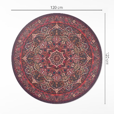 Vinyl rug Decorative mandala in Persian style