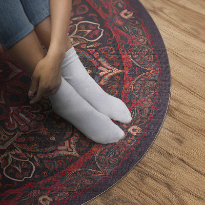 Vinyl rug Decorative mandala in Persian style