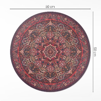 Vinyl rug Decorative mandala in Persian style