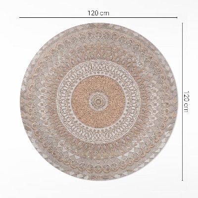 Pvc carpet Knitted mandala