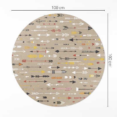 Pvc carpet Indian arrows pastel pattern boho