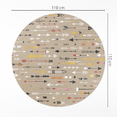 Pvc carpet Indian arrows pastel pattern boho