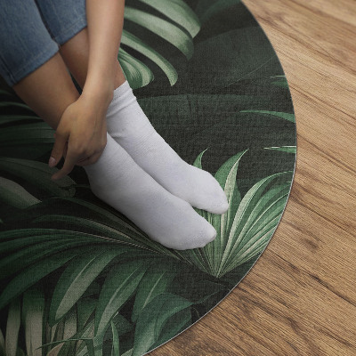Vinyl floor rug Leaves monstery tropical jungle