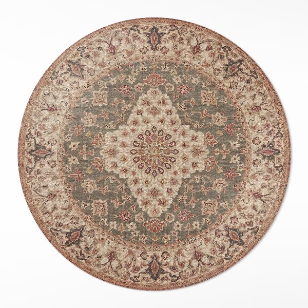 Pvc rug Persian motifs full of richness